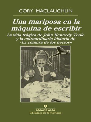 cover image of Una mariposa en la máquina de escribir